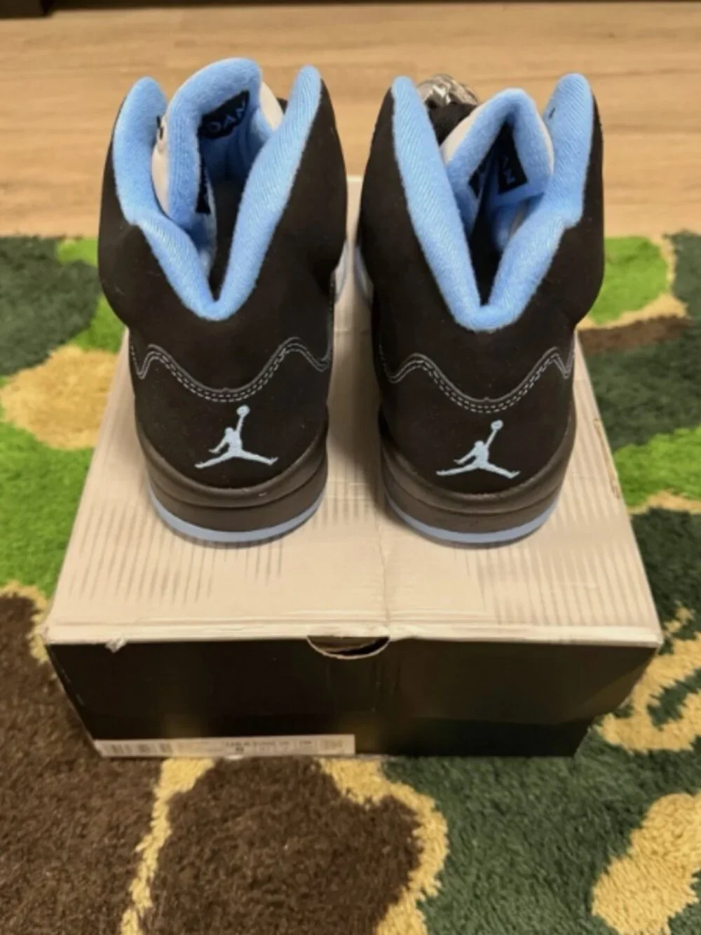 Air Jordan 5 Retro 2026 Black Carolina  UNC